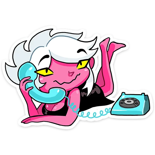 📞 Стикер «Эдна» для Telegram