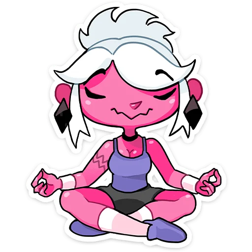 🧘‍♀ Стикер «Эдна» для Telegram