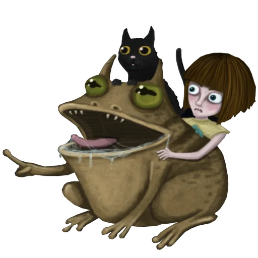 🐸 Стикер «Harvey_Bow» для Telegram