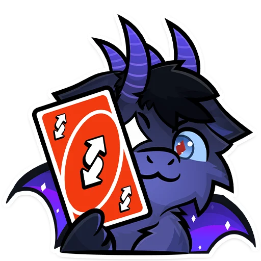 😑 Стикер «Furry Dragon» для Telegram