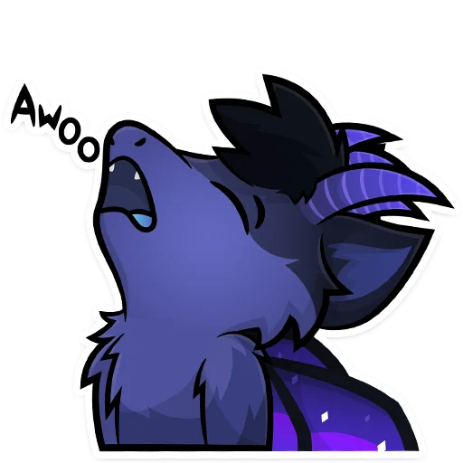 💬 Стикер «Furry Dragon» для Telegram