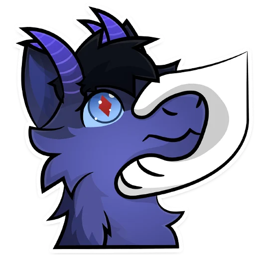 🤐 Стикер «Furry Dragon» для Telegram