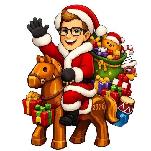 🎅 Стикер «ED» для Telegram