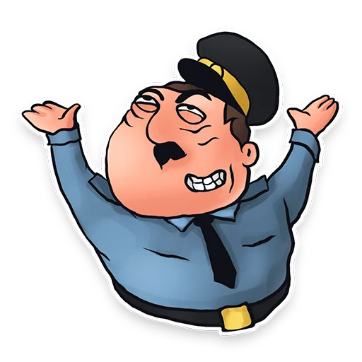 💪 Стикер «Едросыч» для Telegram