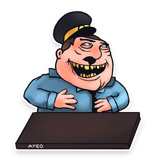 😀 Стикер «Едросыч» для Telegram