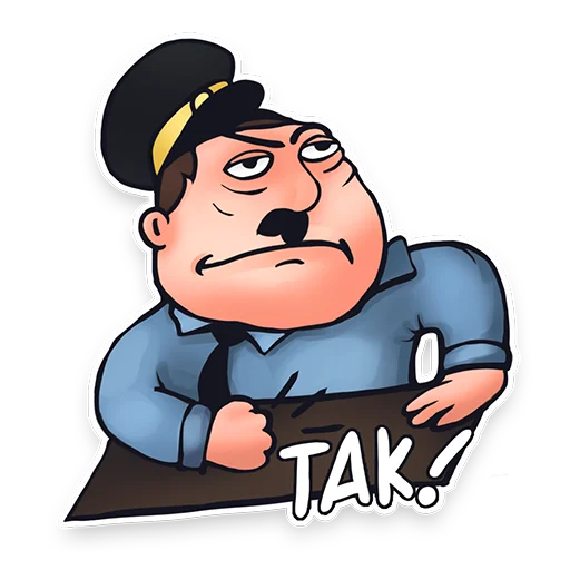 😐 Стикер «Едросыч» для Telegram