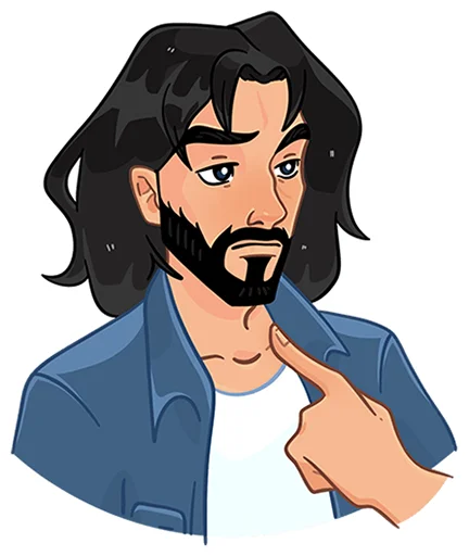 ❓ Стикер «Эдуард без надписей» для Telegram