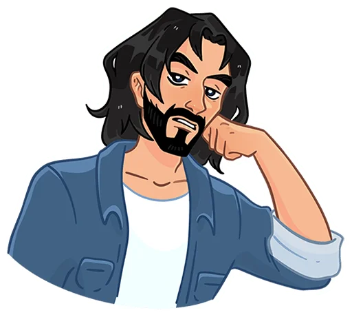 ❓ Стикер «Эдуард без надписей» для Telegram