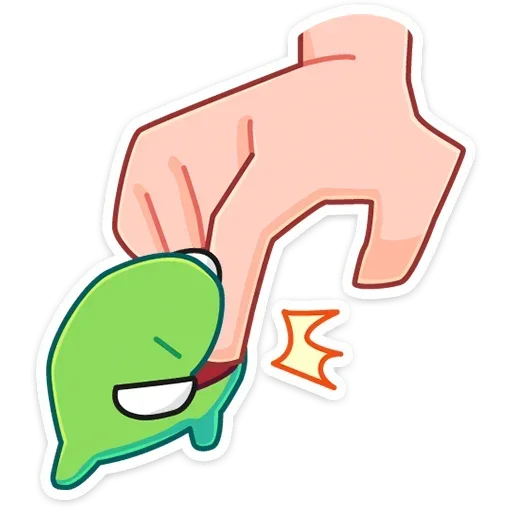 😈 Стикер «eek vk» для Telegram