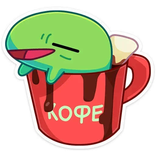 ☕ Стикер «eek vk» для Telegram