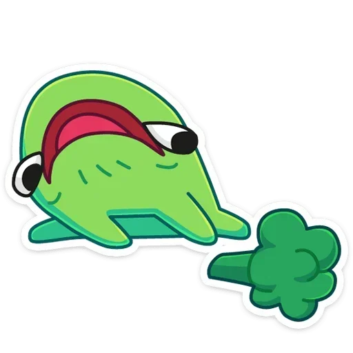🤢 Стикер «eek vk» для Telegram