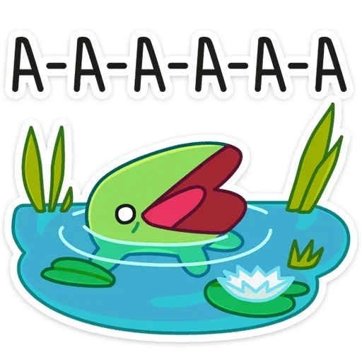 😲 Стикер «eek vk» для Telegram