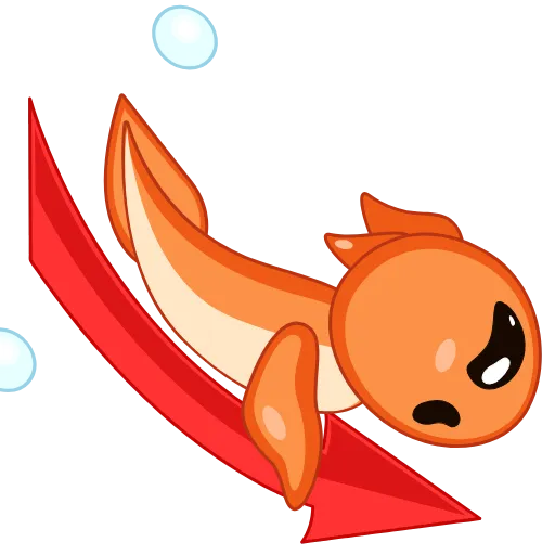 📉 Стикер «Eel from Unagii.com» для Telegram