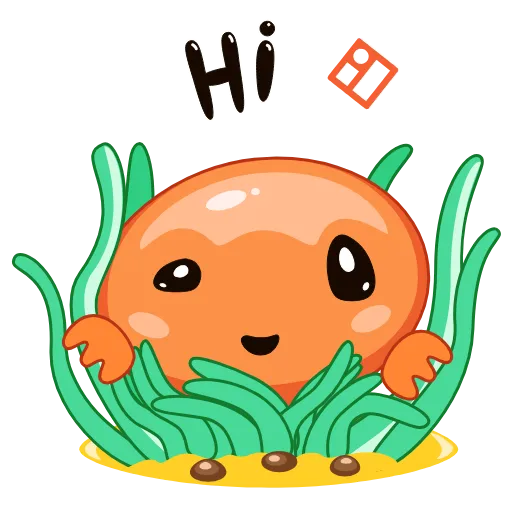 👋 Стикер «Eel from Unagii.com» для Telegram