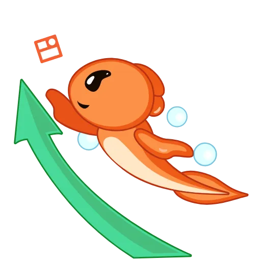 📈 Стикер «Eel from Unagii.com» для Telegram