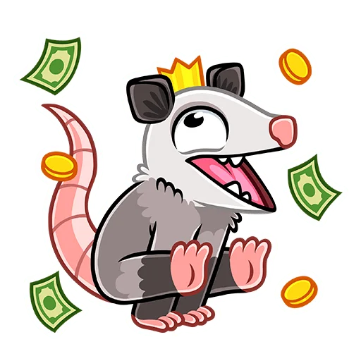 💰 Стикер «Братья Хвостики Эник и Беник» для Telegram