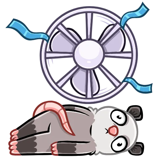 🥵 Эмодзи «Братья Хвостики Эник и Беник» для Telegram