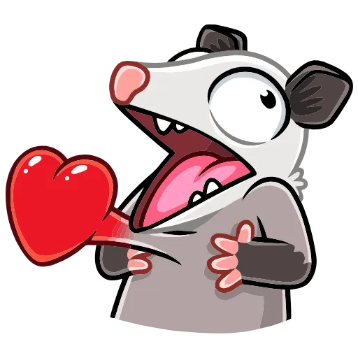 ❤️ Эмодзи «Братья Хвостики Эник и Беник» для Telegram