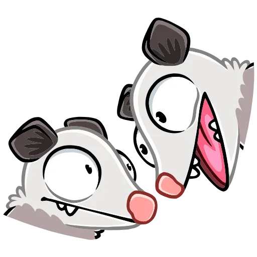 😊 Эмодзи «Братья Хвостики Эник и Беник» для Telegram
