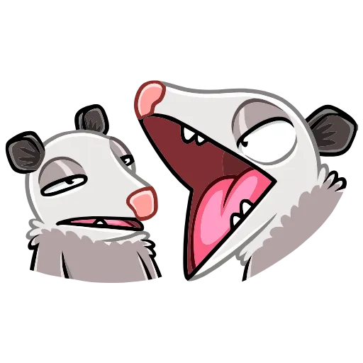 😤 Эмодзи «Братья Хвостики Эник и Беник» для Telegram