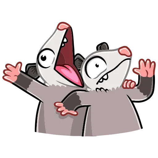 🤗 Эмодзи «Братья Хвостики Эник и Беник» для Telegram