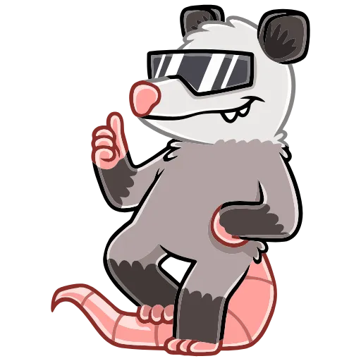 😎 Эмодзи «Братья Хвостики Эник и Беник» для Telegram