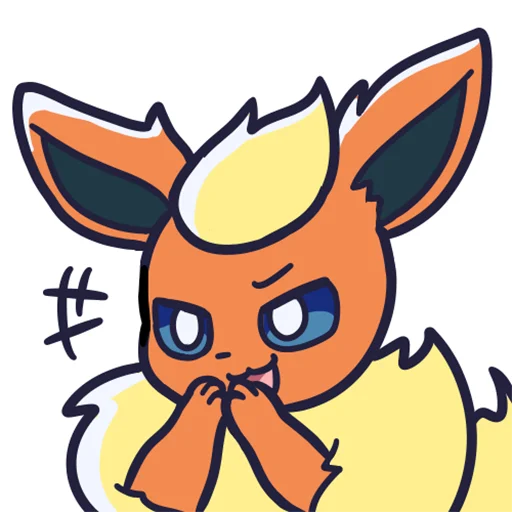 😏 Стикер «Eeveelution Supermix» для Telegram