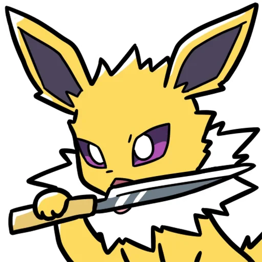 🔪 Стикер «Eeveelution Supermix» для Telegram
