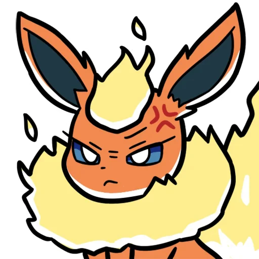 😠 Стикер «Eeveelution Supermix» для Telegram