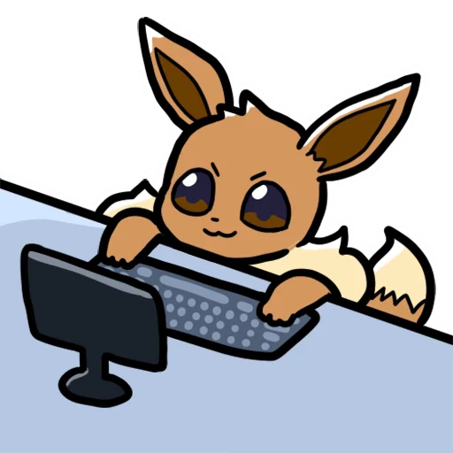 😃 Стикер «Eeveelution Supermix» для Telegram