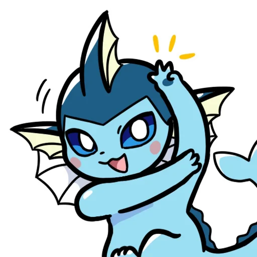 🥸 Стикер «Eeveelution Supermix» для Telegram