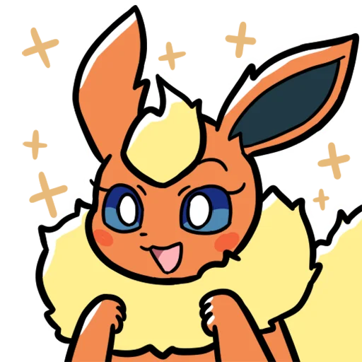 🤩 Стикер «Eeveelution Supermix» для Telegram