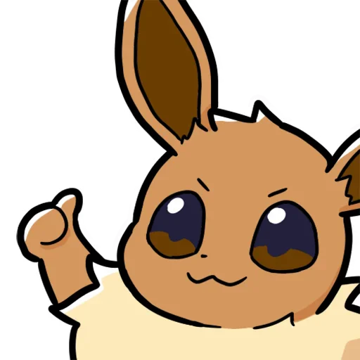 Стикерпак Eeveelution Supermix для Telegram