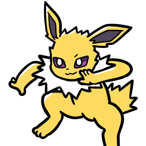 🕺 Стикер «Eeveelution Supermix» для Telegram