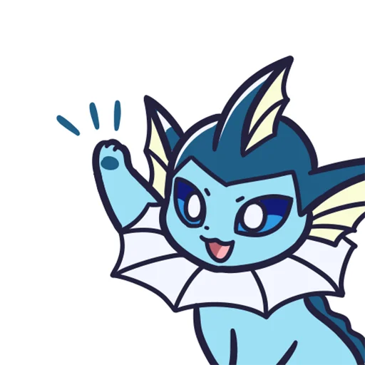 🙌 Стикер «Eeveelution Supermix» для Telegram