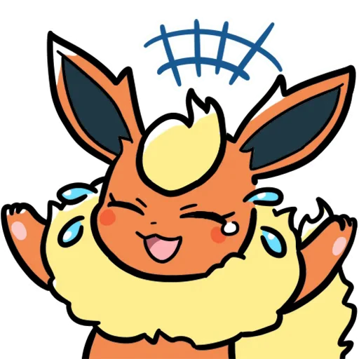 😂 Стикер «Eeveelution Supermix» для Telegram