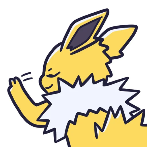 😉 Стикер «Eeveelution Supermix» для Telegram