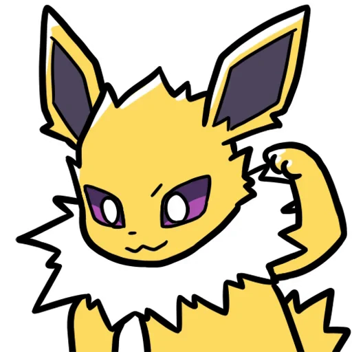 💪 Стикер «Eeveelution Supermix» для Telegram