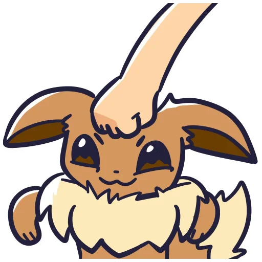 🤜 Стикер «Eeveelution Supermix» для Telegram