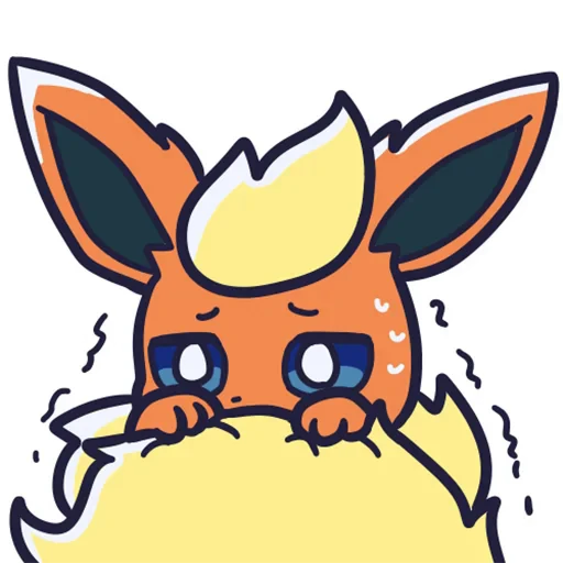 😨 Стикер «Eeveelution Supermix» для Telegram