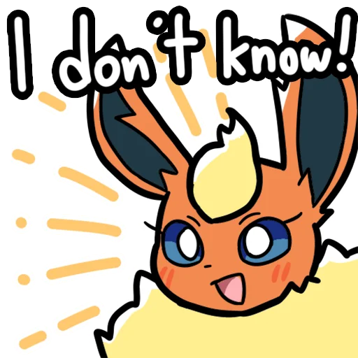 🤷‍♂️ Стикер «Eeveelution Supermix» для Telegram