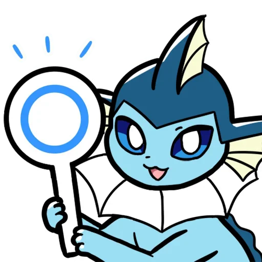 👌 Стикер «Eeveelution Supermix» для Telegram