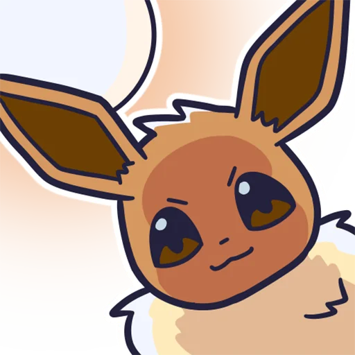 👀 Стикер «Eeveelution Supermix» для Telegram