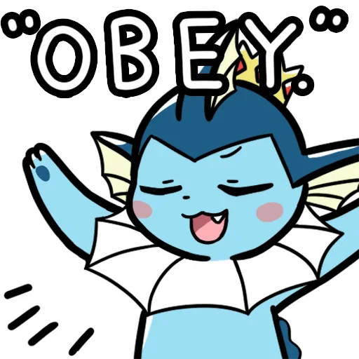 👑 Стикер «Eeveelution Supermix» для Telegram