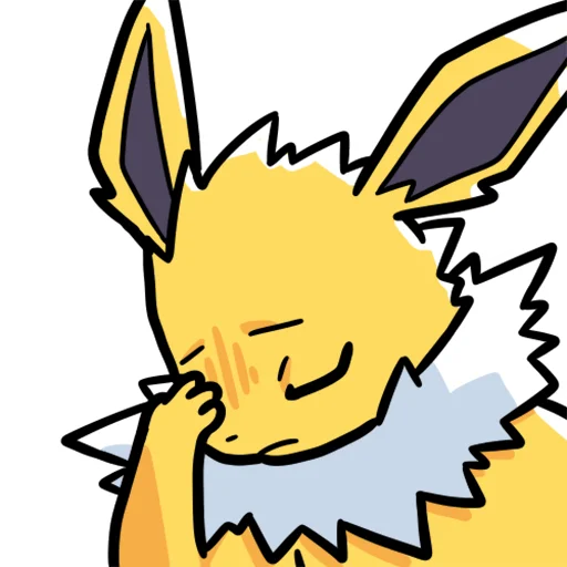 😔 Стикер «Eeveelution Supermix» для Telegram