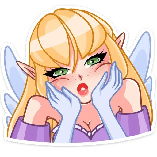 ☺️ Стикер «Эффи» для Telegram