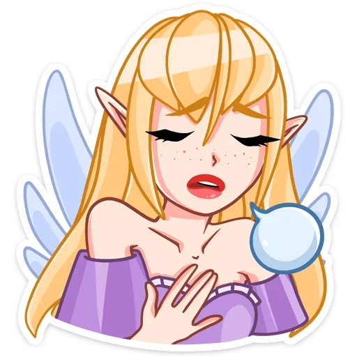 ☹️ Стикер «Эффи» для Telegram