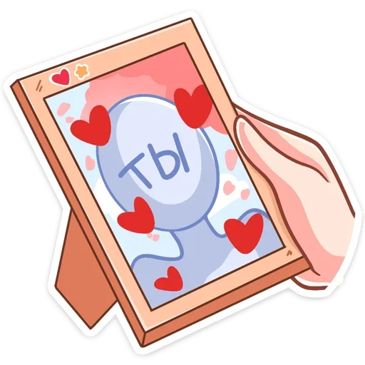 😍 Стикер «Эффи» для Telegram