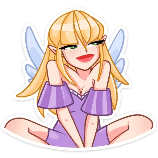 ☺️ Стикер «Эффи» для Telegram