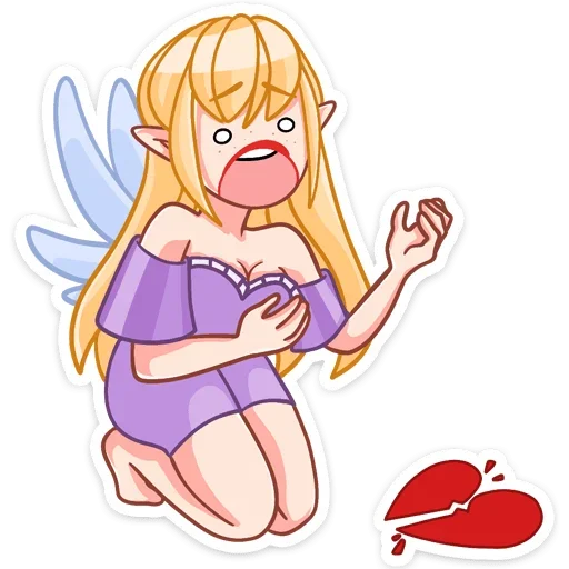 💔 Стикер «Эффи» для Telegram